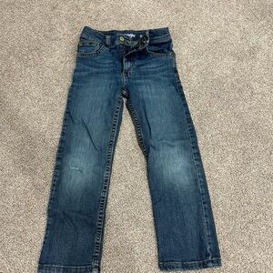 Wrangler Boys Dark Blue Straight Jeans